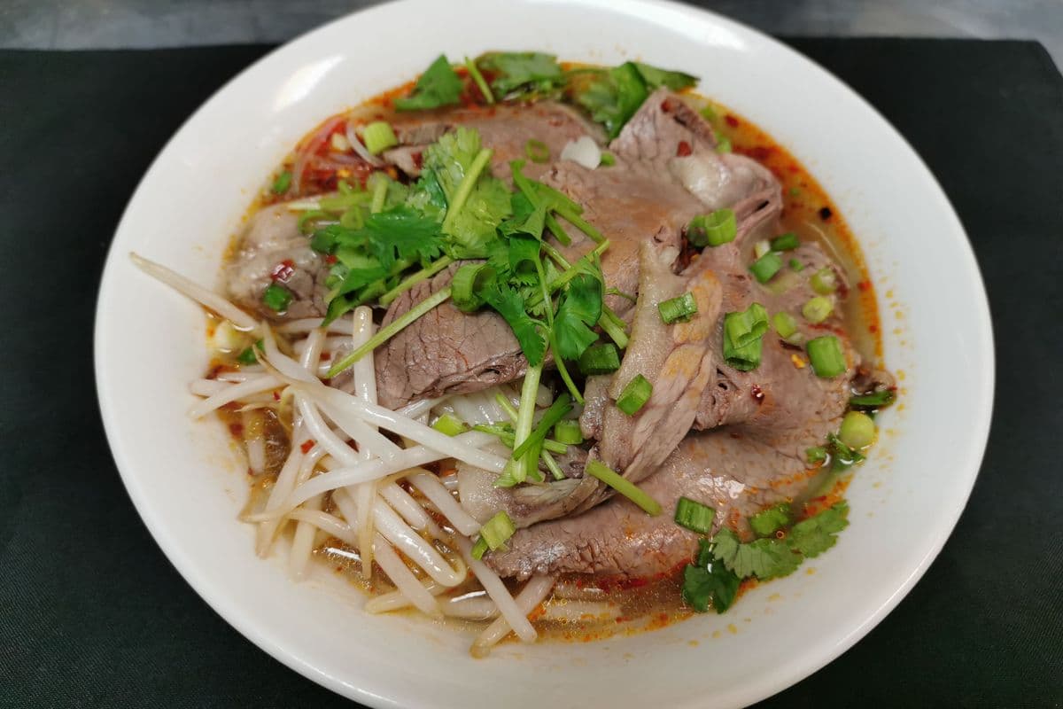 Spicy Beef Noodle Soup