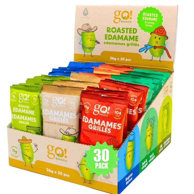 Go! Beans Edamames Grillés 26g/ Go! Beans Edamame Roasted 26g