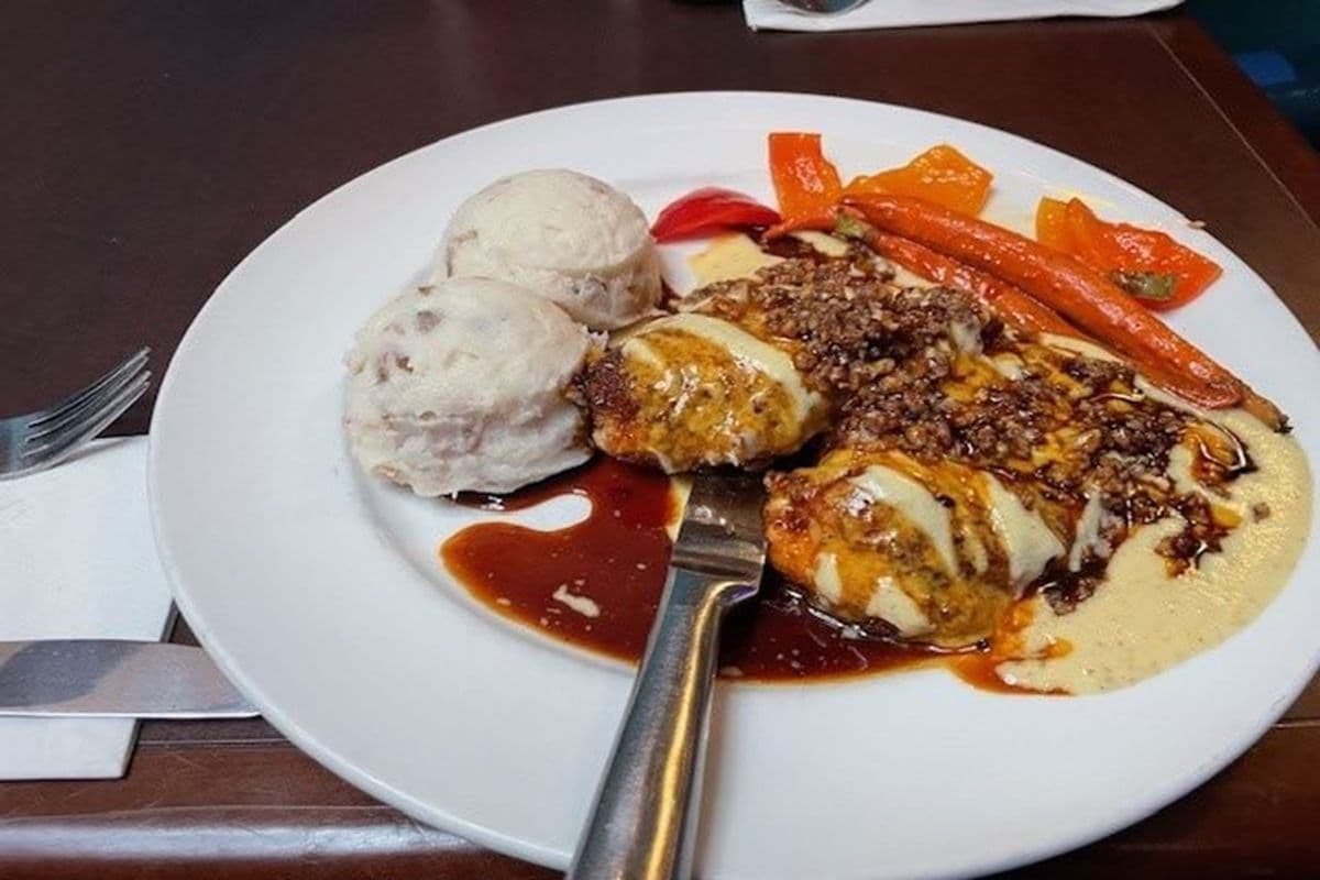 Pecan Crusted Maple Dijon Chicken
