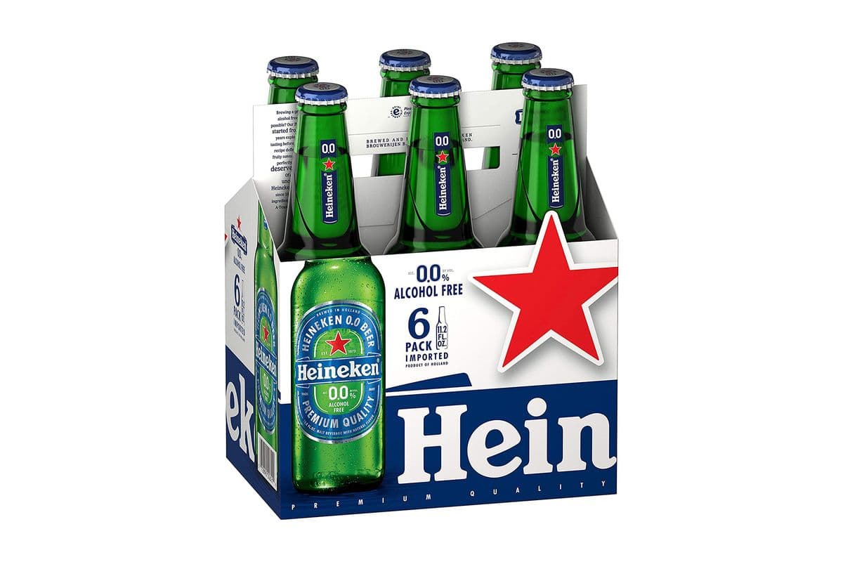 804475. Heineken Non-Alcoholic (6 Bottles) (1 x 330ML)