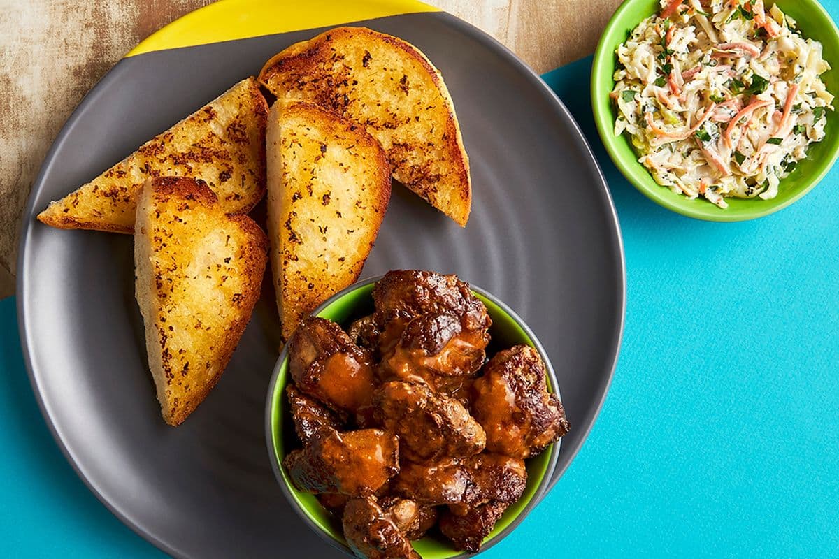 Grilled Chicken Livers with One Regular Side