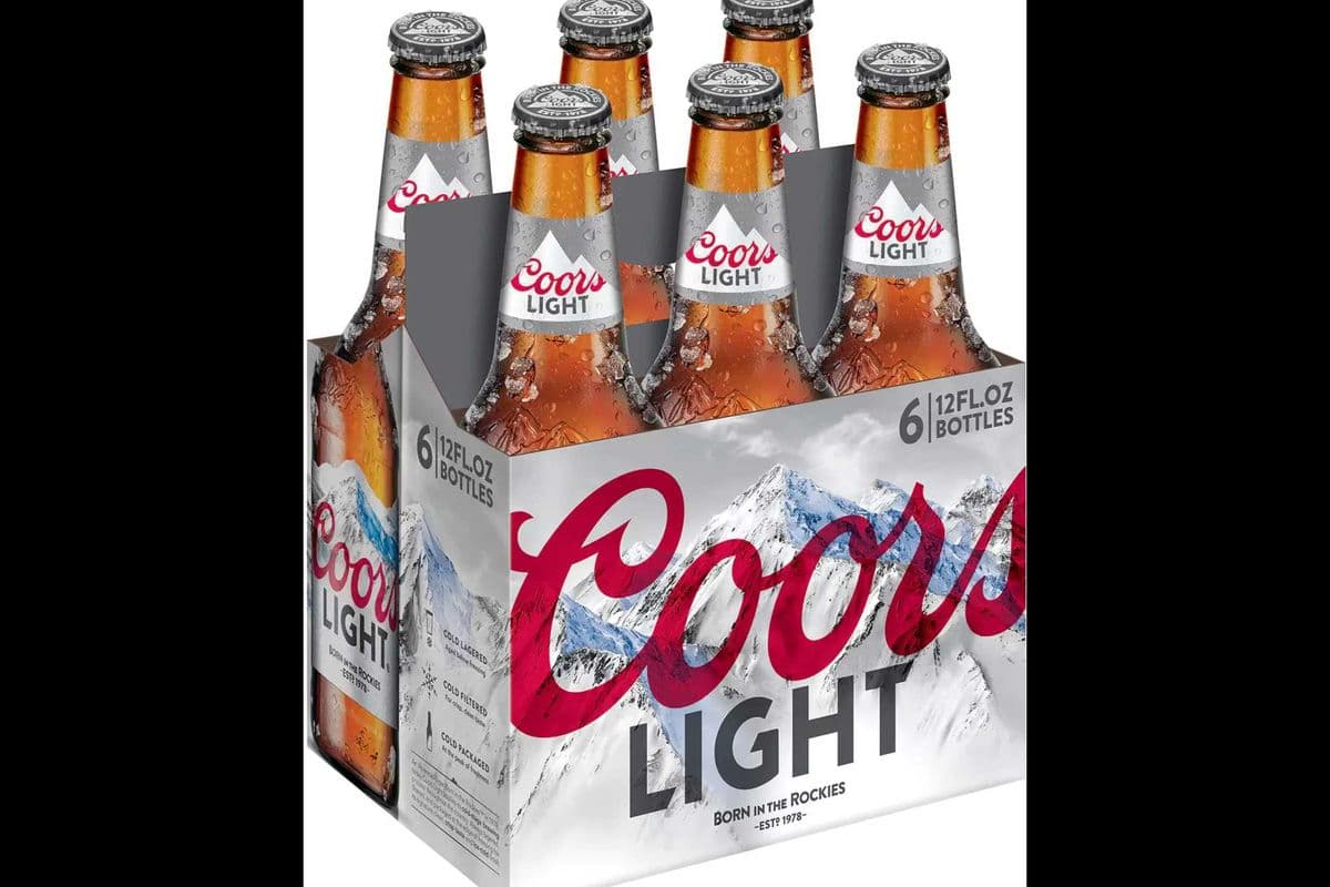 COORS LIGHT (6 x 341 ML BOTTLE) (6 x 341ML)