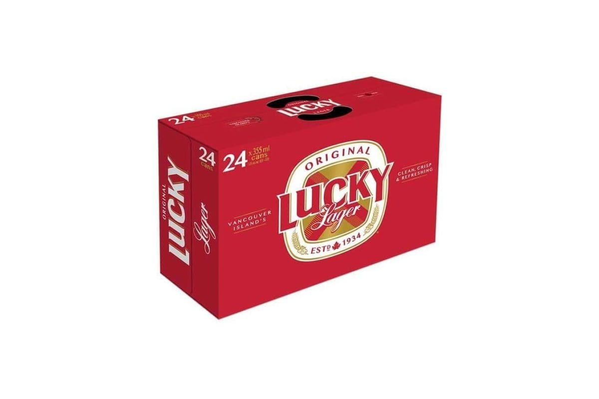 Lucky Lager 24 can (24 x 355 ml)