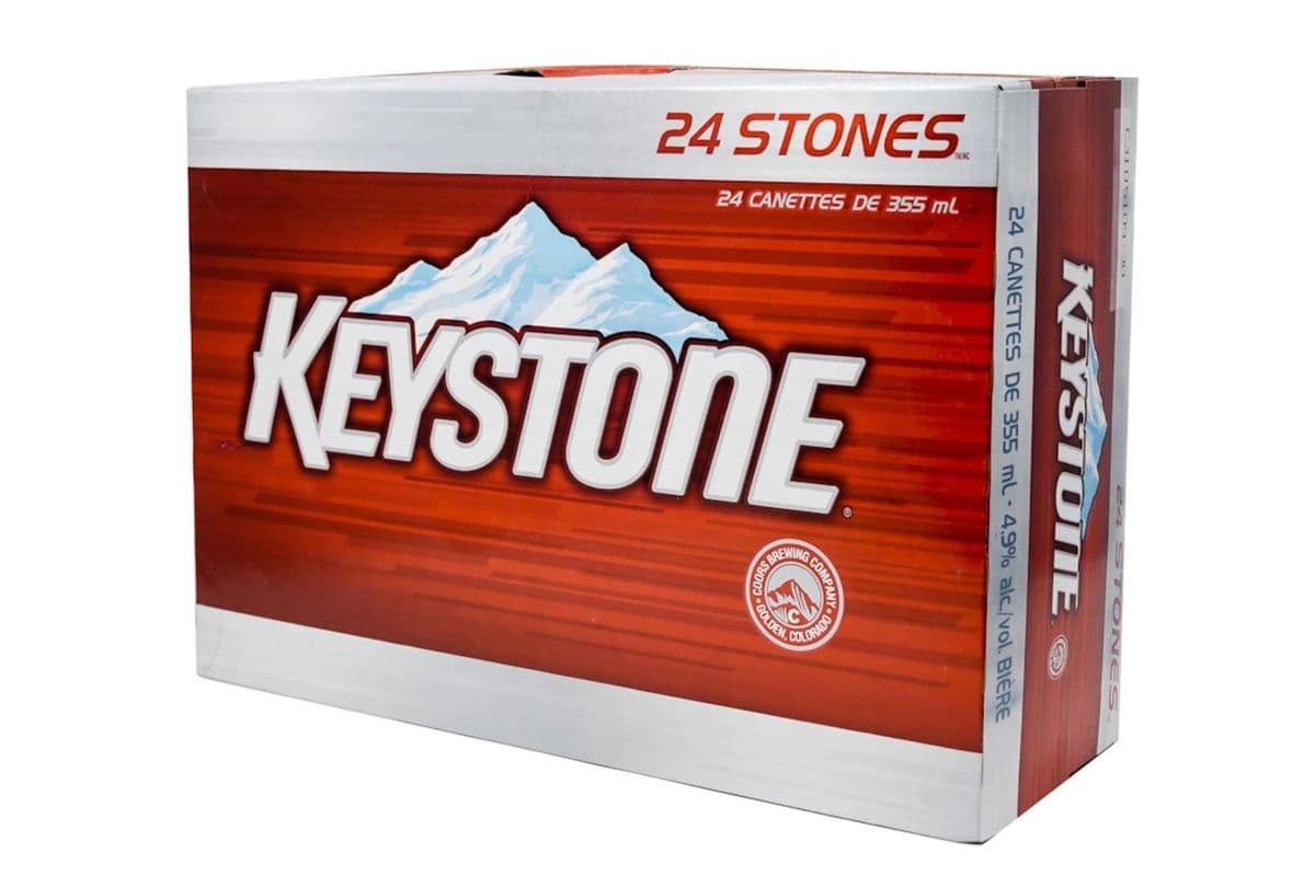 Keystone Lager 24 cans (24 x 355 ml)