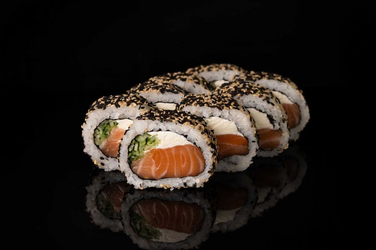 California Salmon in Sesame