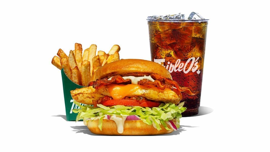B.C. Chicken Burger Combo