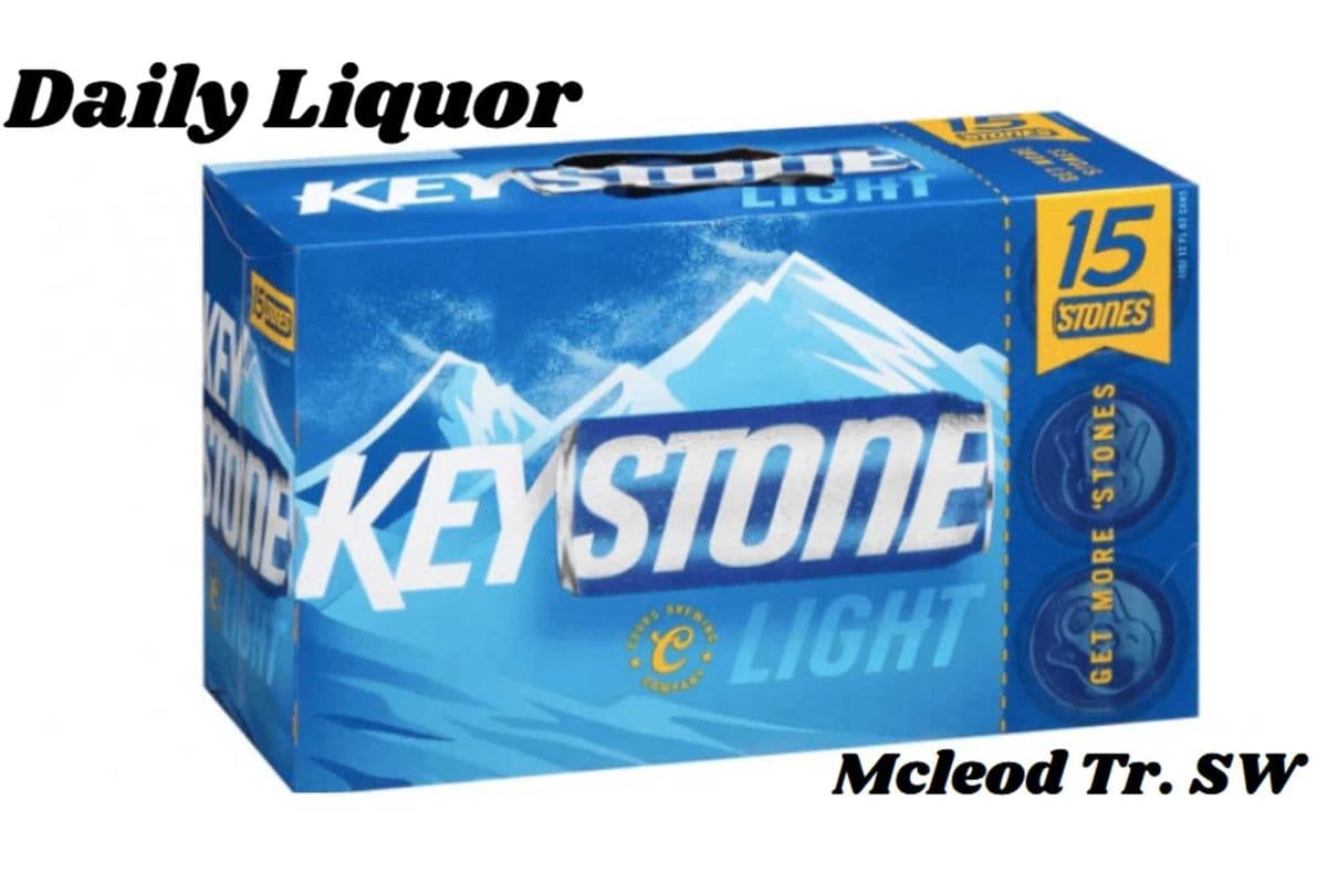 KEYSTONE LIGHT 15 CANS (1 x 15 PCKS )