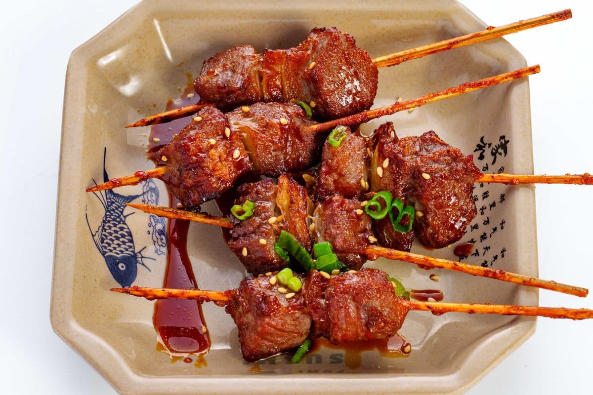 Beef Skewered (5 pcs)