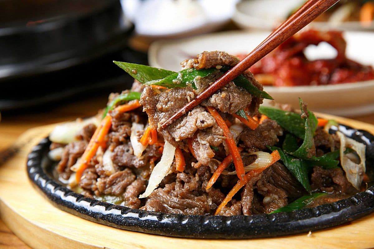 Beef bulgogi