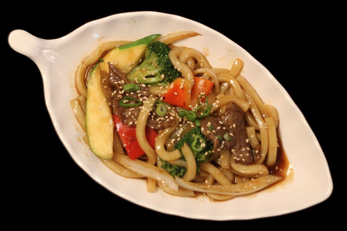 10. Pan-Fried Udon