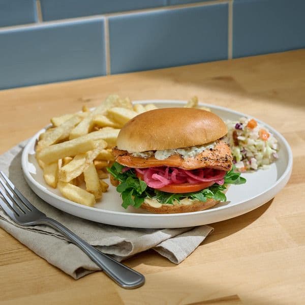 Pacific Northwest Salmon Burger