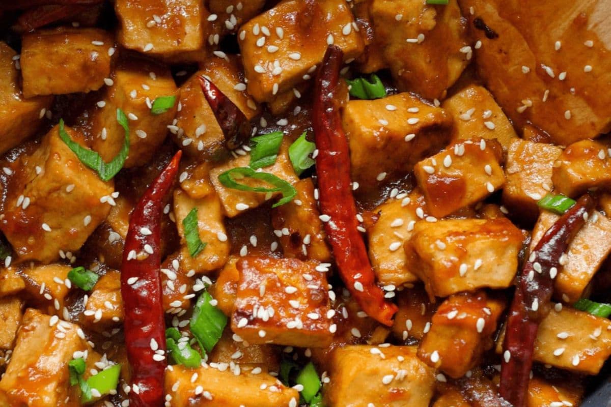 General Tso Tofu (Spicy)