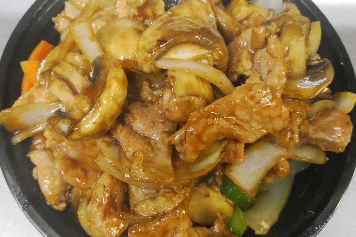 Pork with Mushrooms