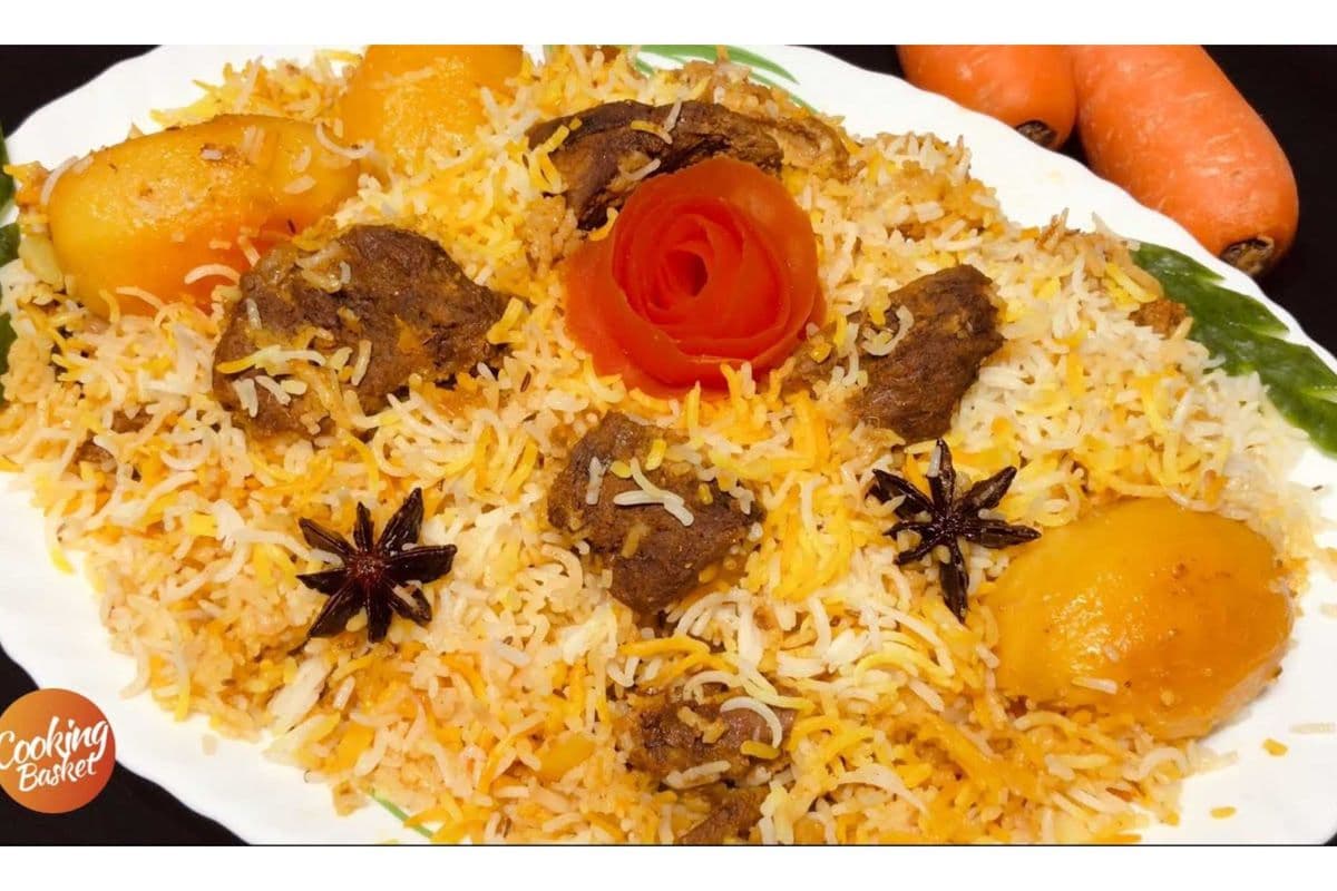 Mutton Kacchi Biryani