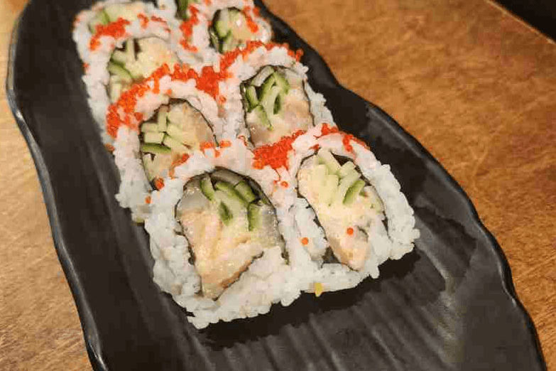 Chopped Scallop Roll