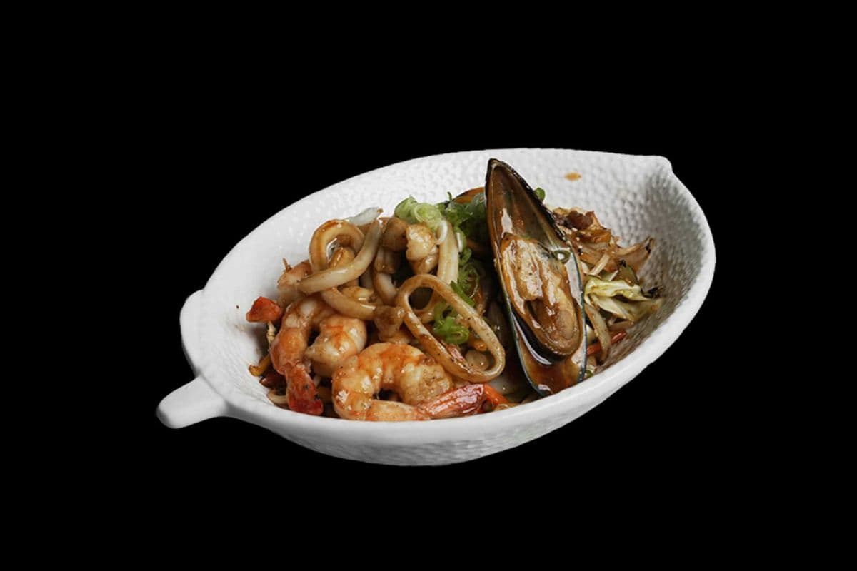 Seafood Yaki Udon or Soba