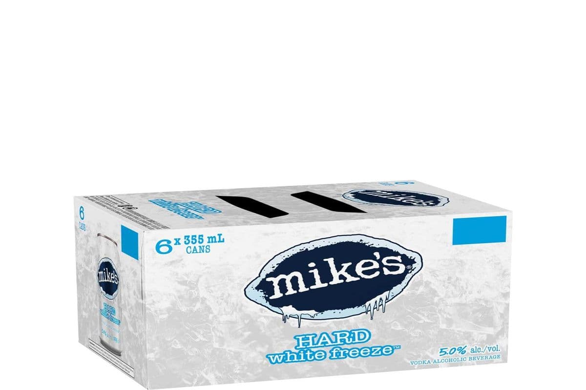 MIKE'S HARD WHITE FREEZ (6 CANS X 355ML) 5.0% ABV (6 x 355 mL)