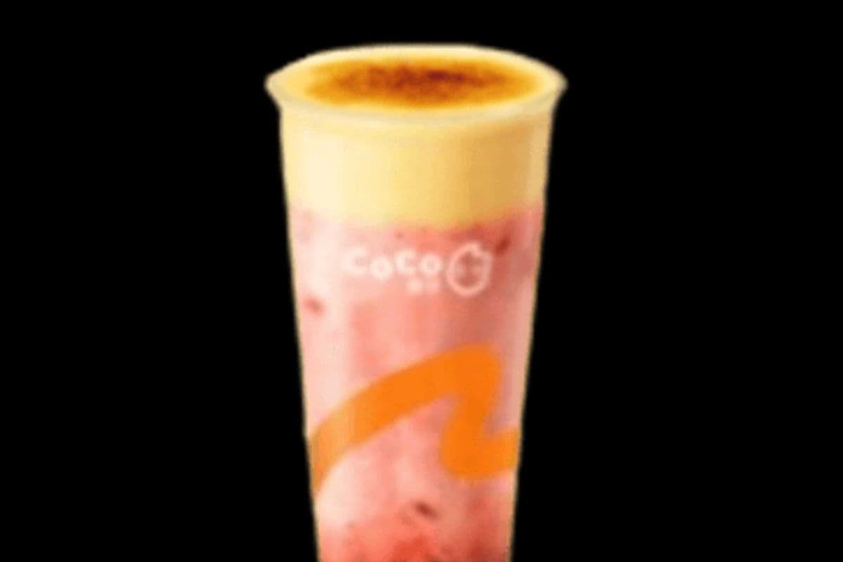 Creme Brulee Strawberry Slush (Large)