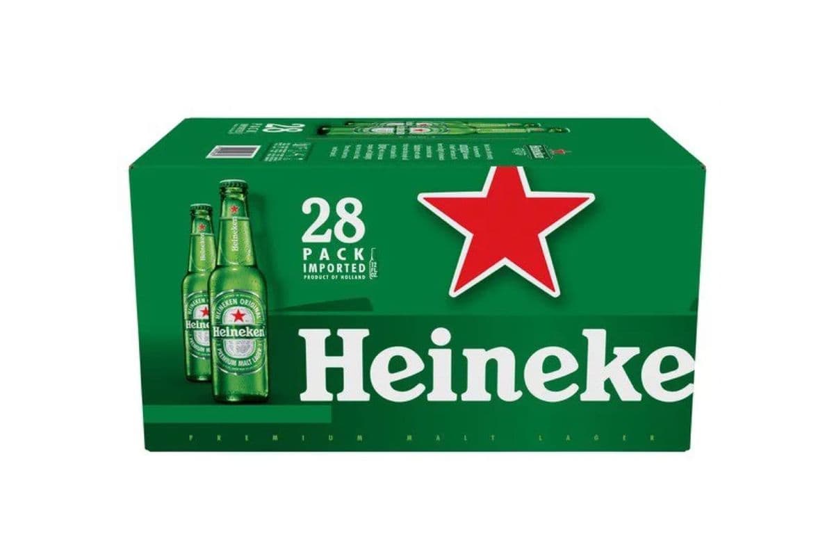 Heineken Lager (28 x 355mL Bottles)