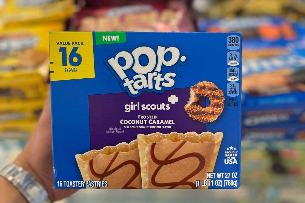 (USA) Pop Tarts Girl Scouts Frosted Coconut Caramel - 16pk