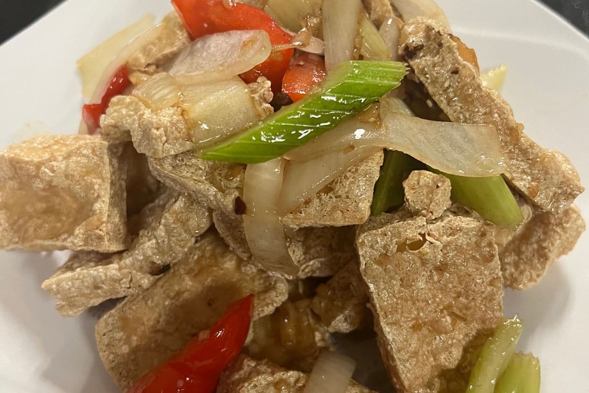 Deep-Fried Tofu - Tau Hu Chien Gion