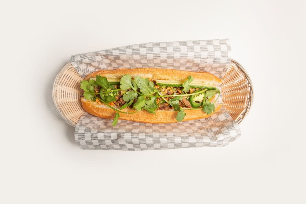 S1. Satay Beef Sub / Banh Mi Bo Sate