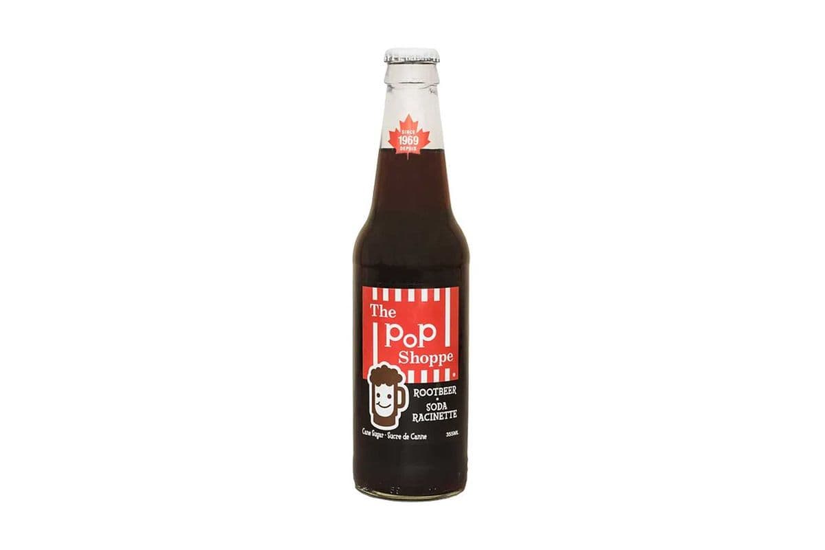 Pop Shoppe Root Beer Btl 355ml