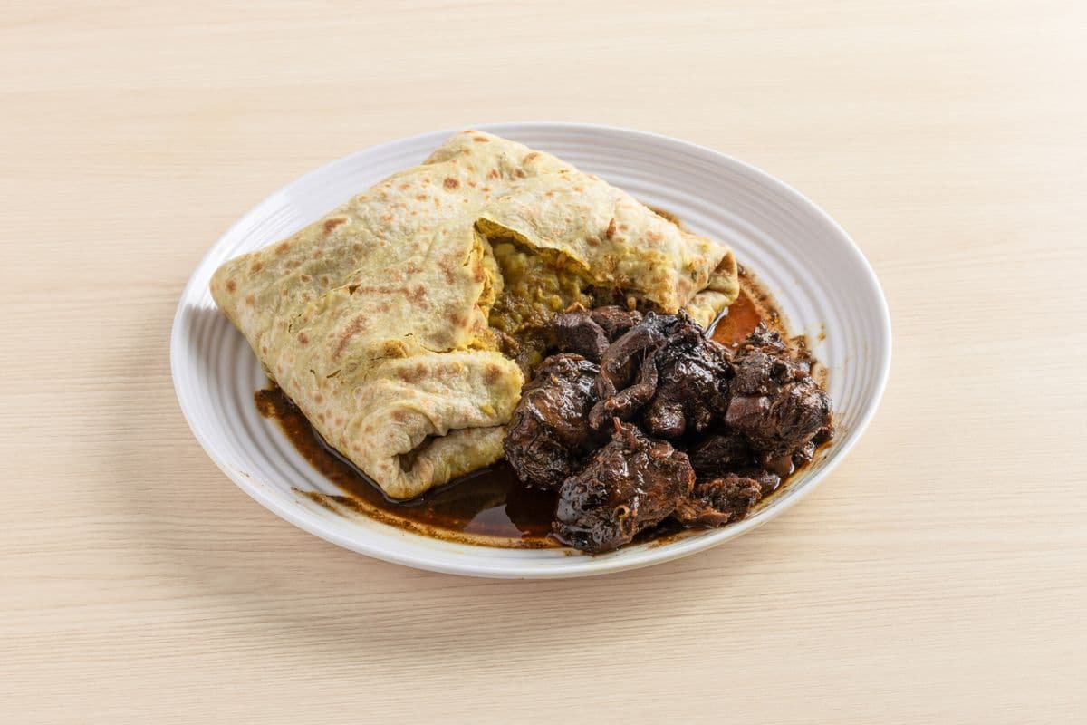 Jerk Chicken Roti