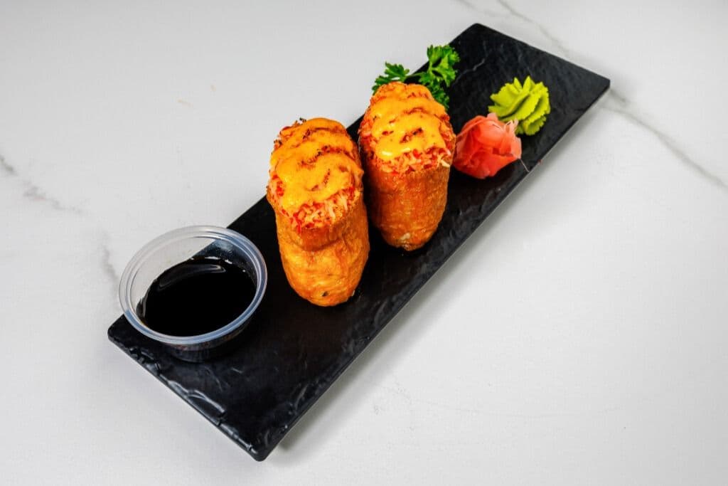 Spicy Crab Salad Inari