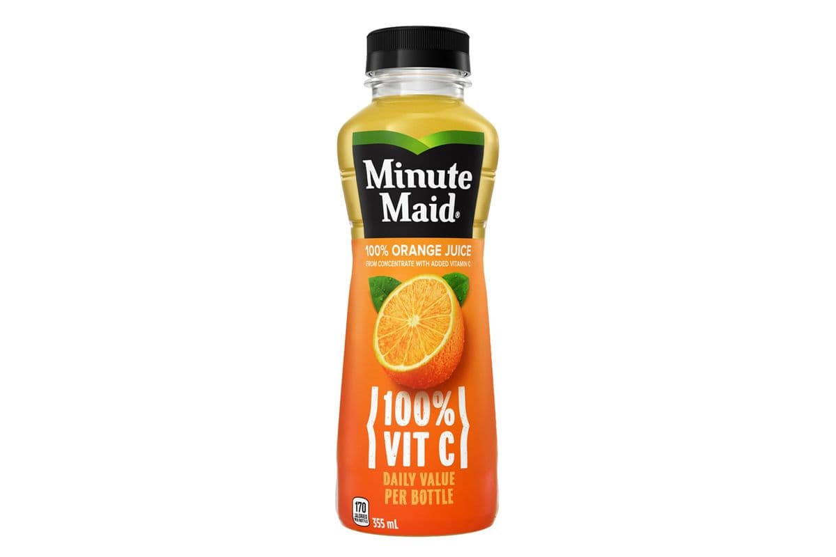 Minute Maid Orange Juice (355 ml Bottle)