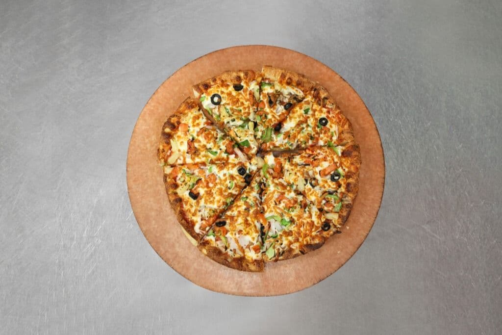 Small Mediterranean Veggie Pizza