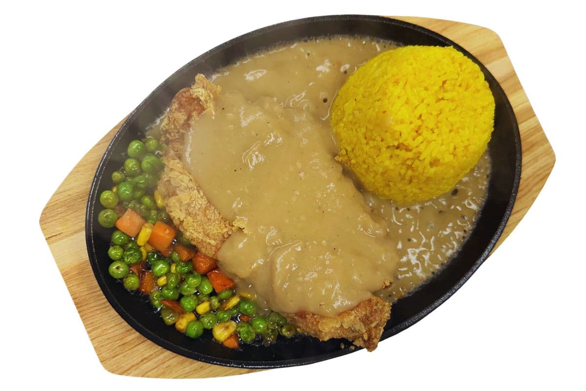 Sizzling Pork Chop with Java Rice