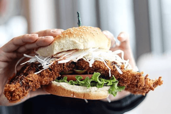 Chicken Katsu Burger