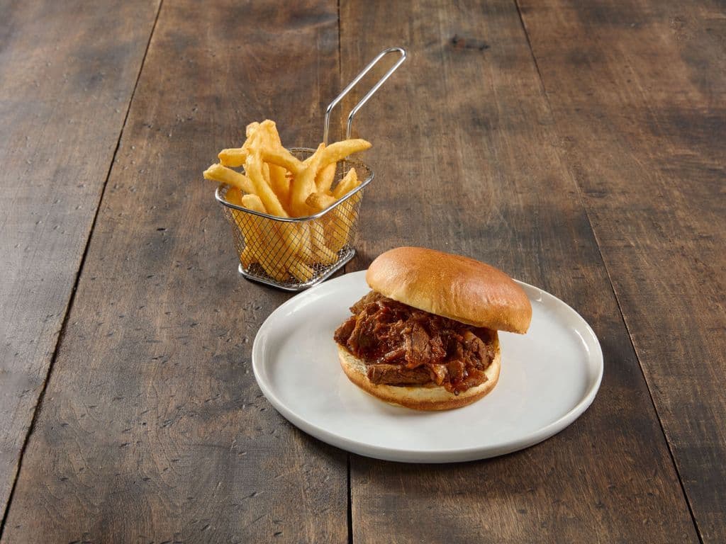 BBQ Beef Brisket Sandwich