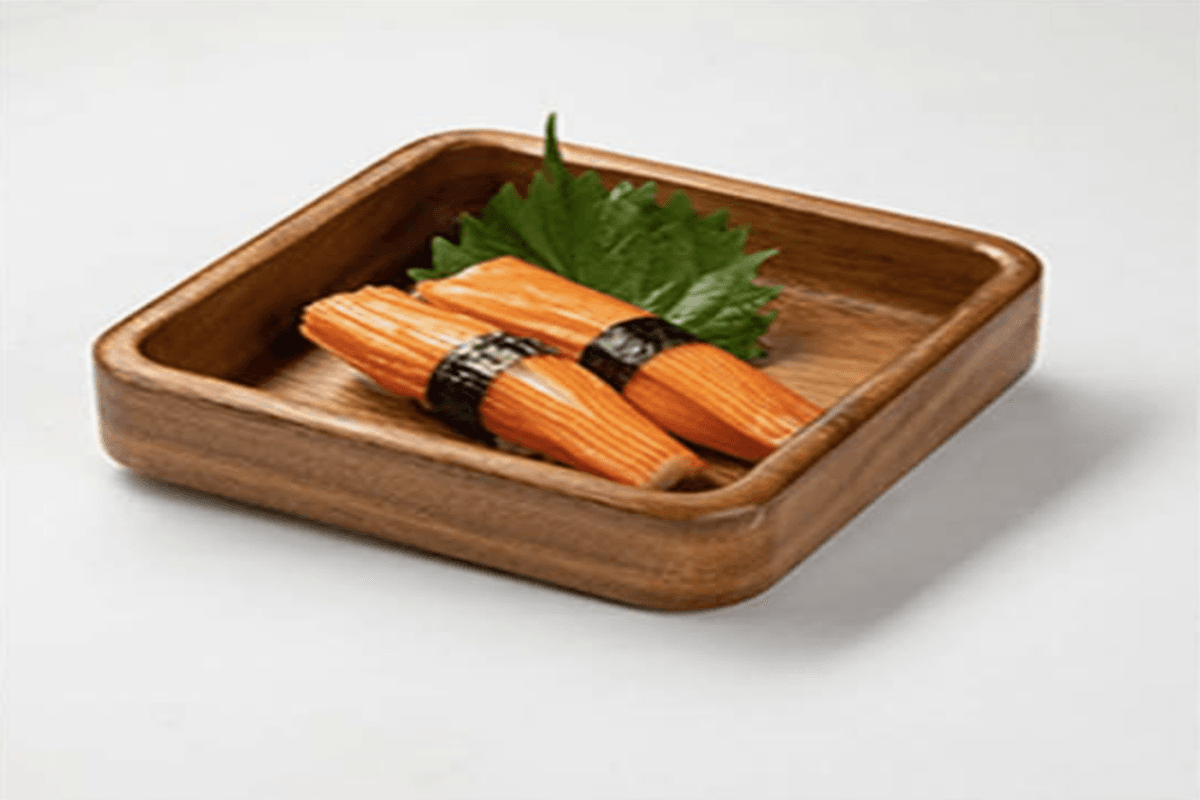 285. Crab Stick Nigiri Sushi (Kanikama) (2 pcs)
