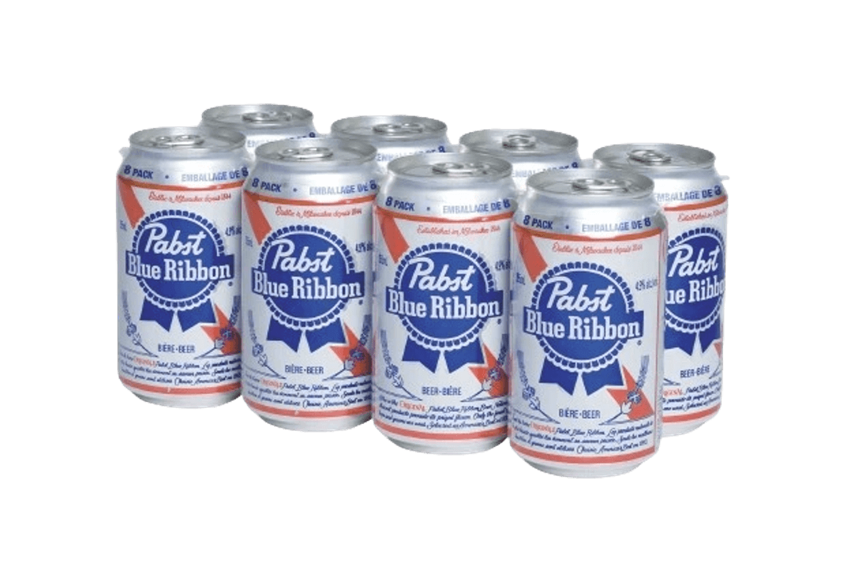 Pabst Blue Ribbon 355ml 8pk Can