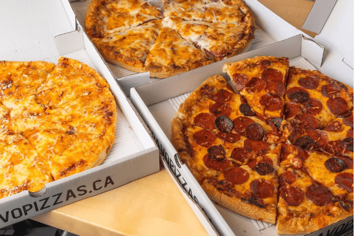 8" Small Create Your Own Three Toppings Pizza