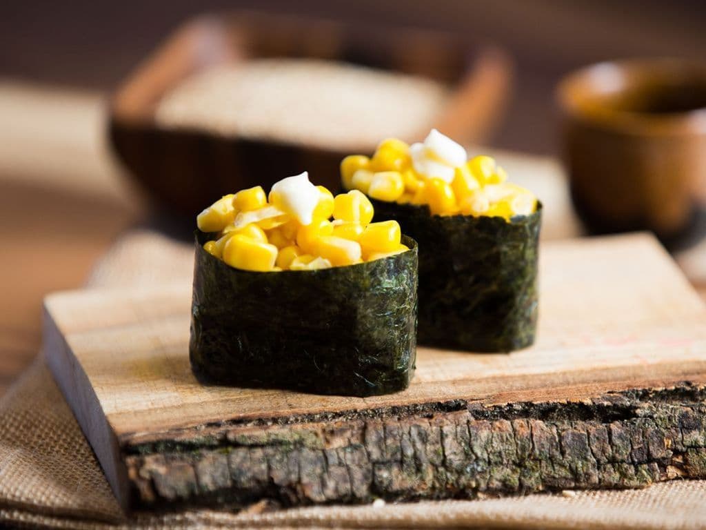 Sweet Corn Sushi(2pcs)