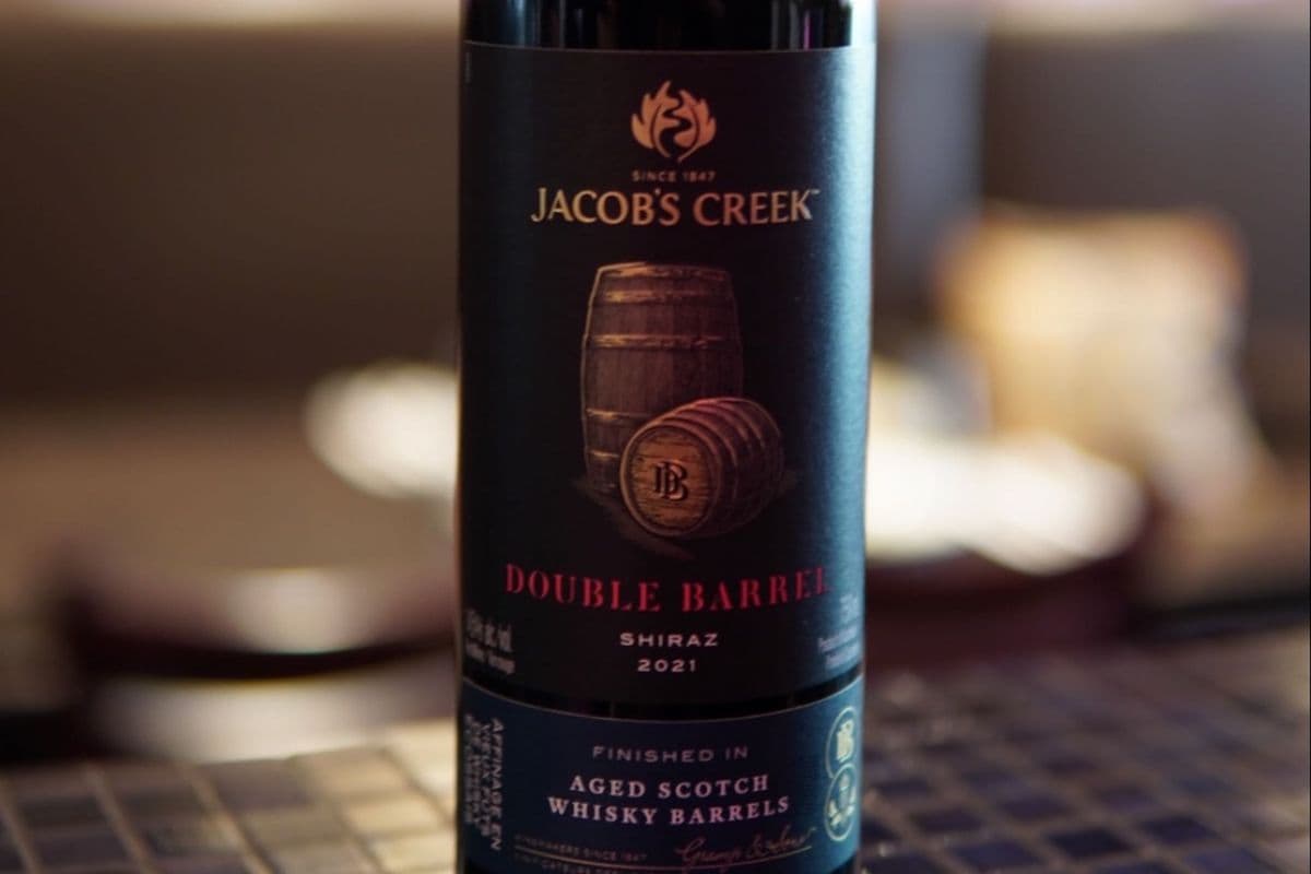 Shiraz - Jacob's Creek Double Barrel (1 x 750ml)