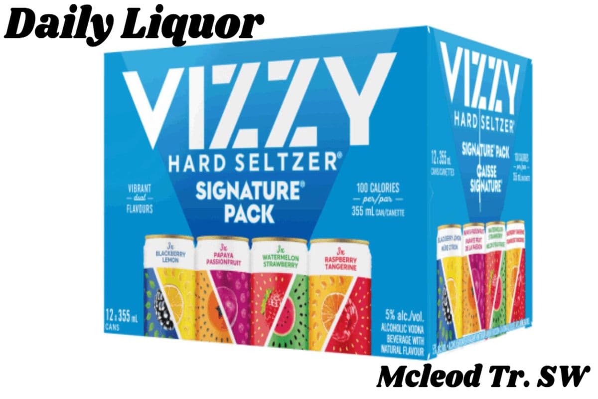 VIZZY HARD SELTZER SIGNATURE PACK 12 CANS (1 x 12 CANS)
