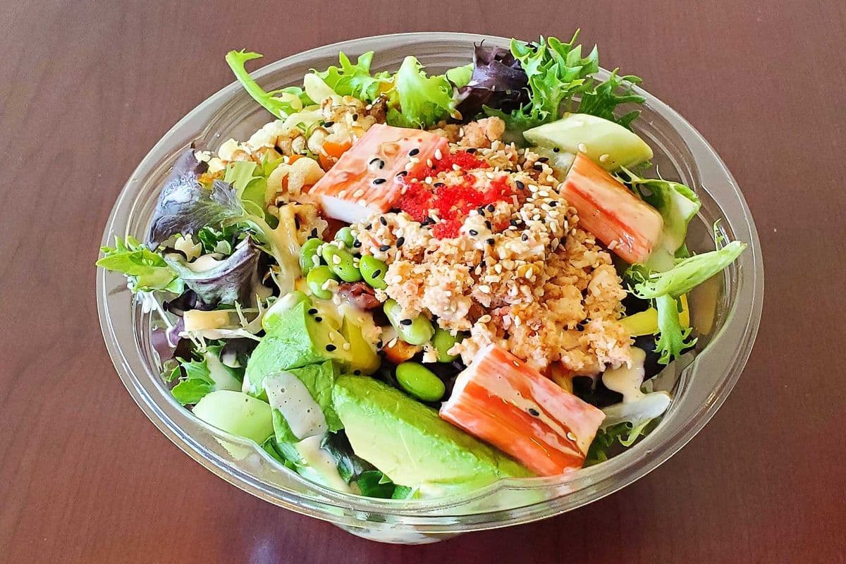 Bol poké au crabe