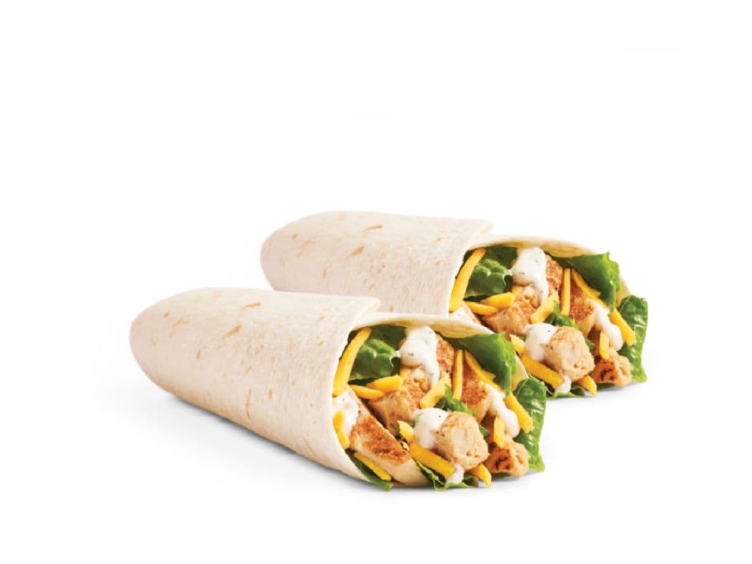 Duo wrap au poulet grillé / Grilled Chicken Wrap Duo (Cals: 600)