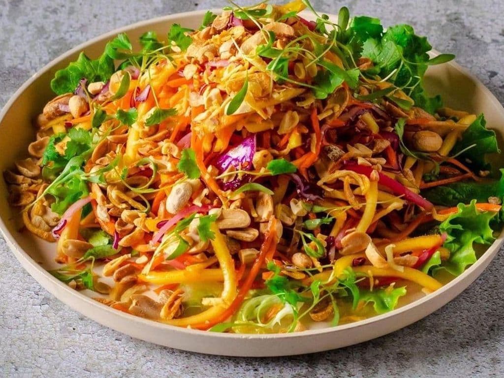Seasonal Mango Slaw