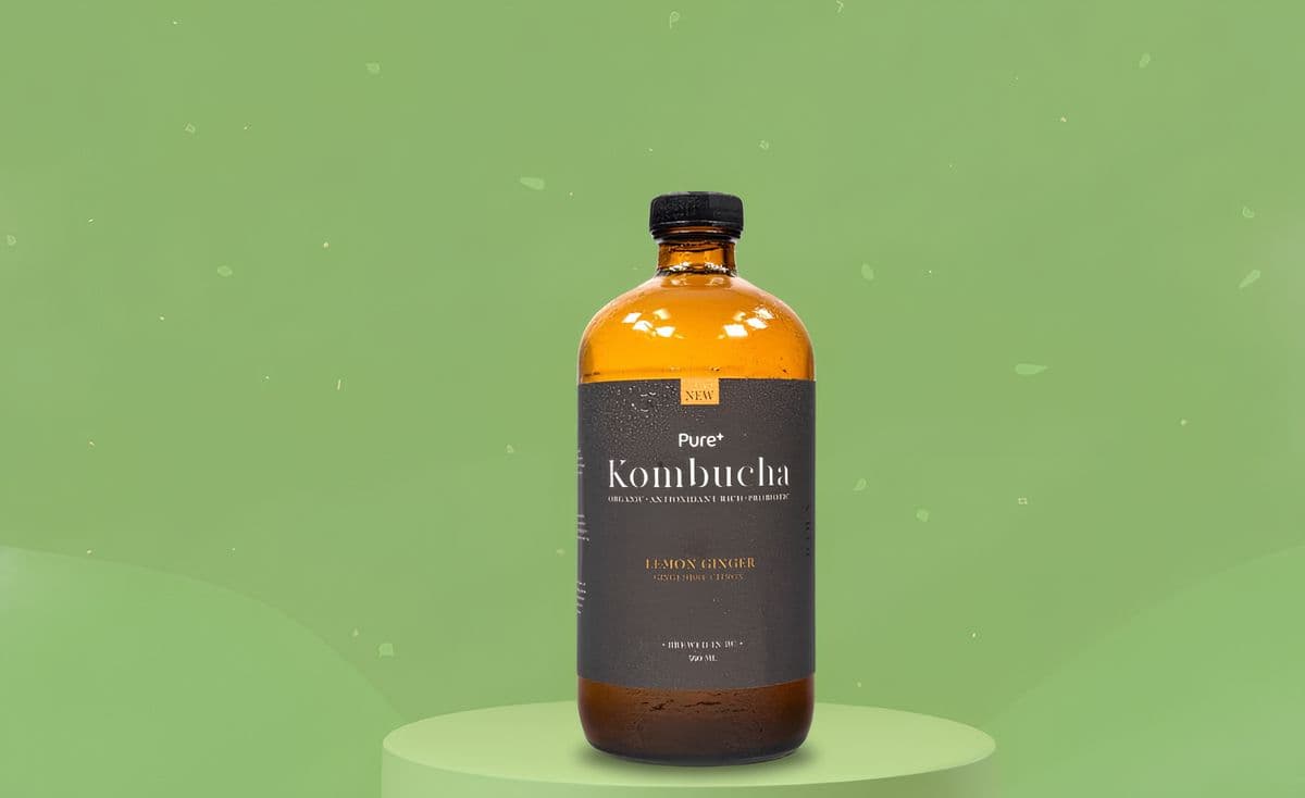 Kombucha Lemon Ginger