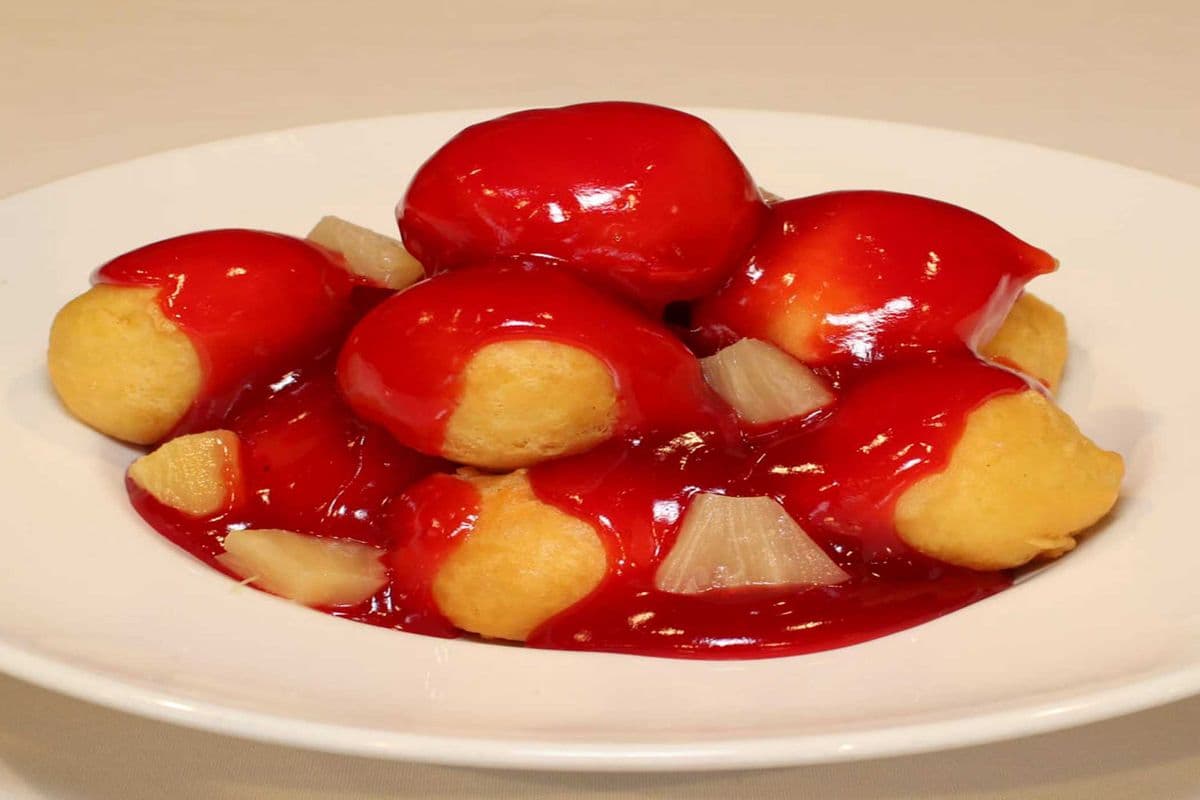 Sweet and Sour Chicken Balls