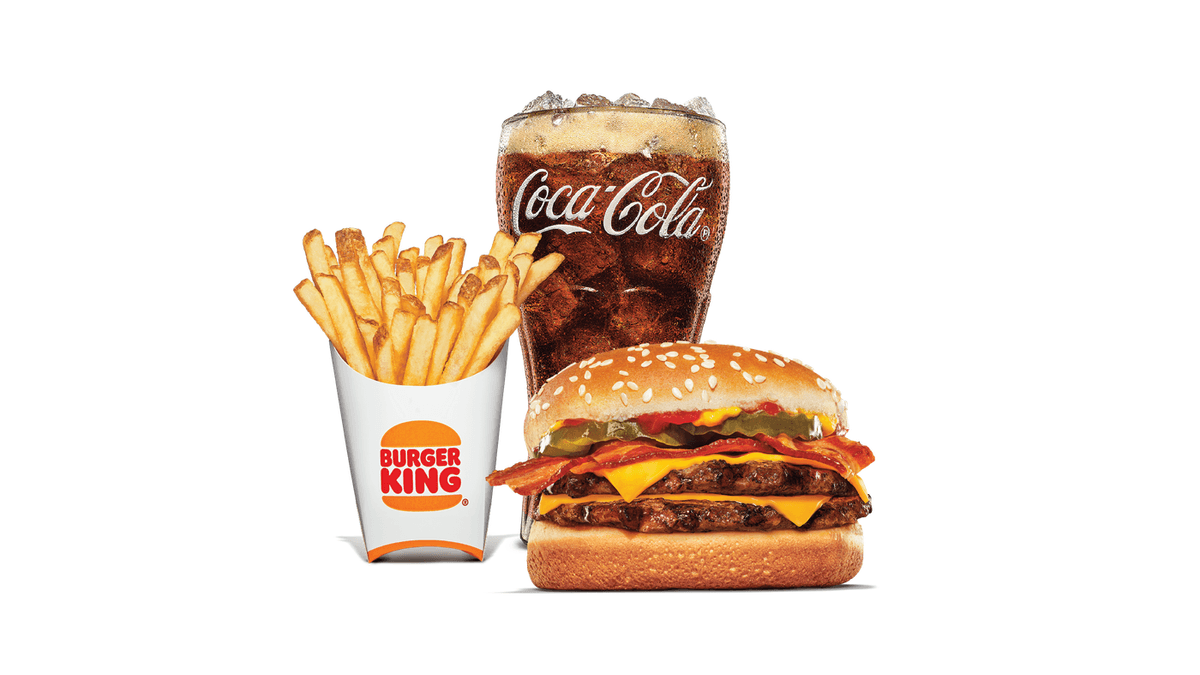 Bacon Double Cheeseburger Medium Combo