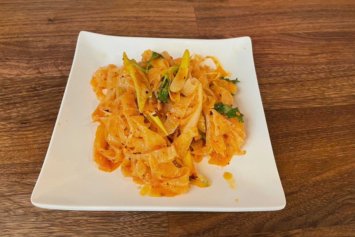 Beef Tripe in Chili Oil (红油牛百叶）