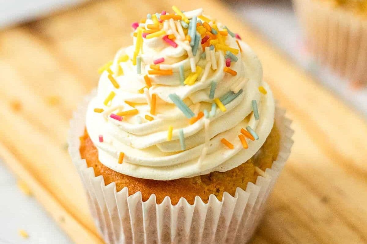 Sprinkles vanilla cupcake