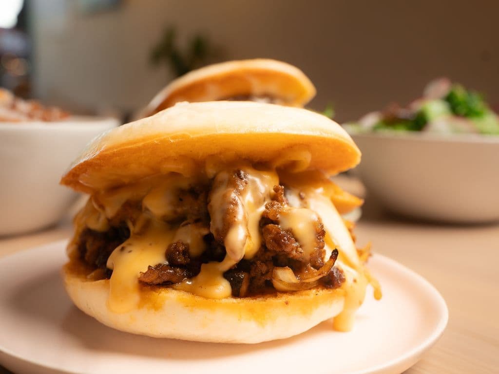 Cheesesteak Bao