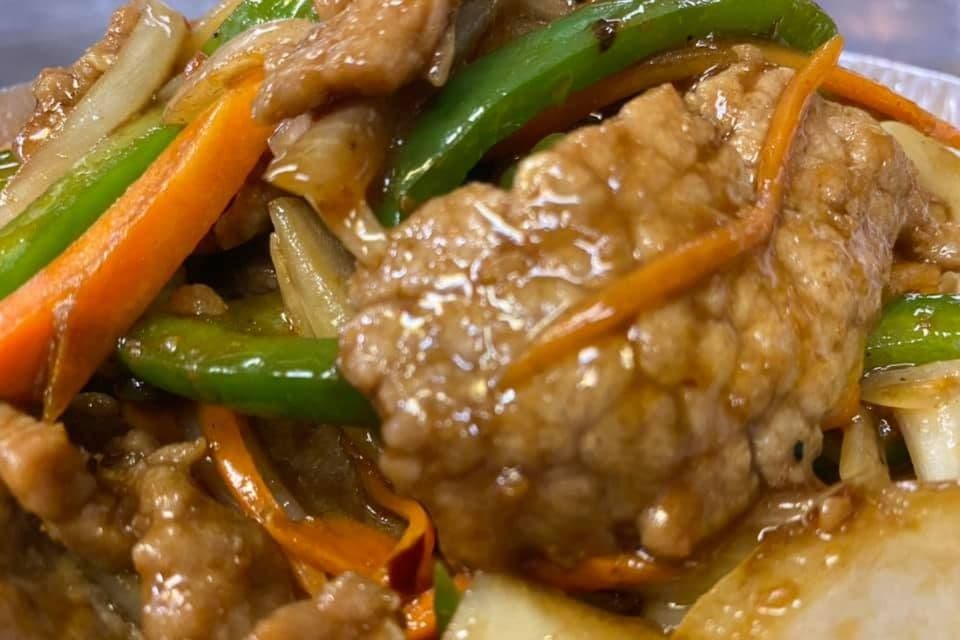 62. Sliced Beef with Satay Sauce